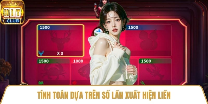 Tính toán dựa trên số lần xuất hiện liền